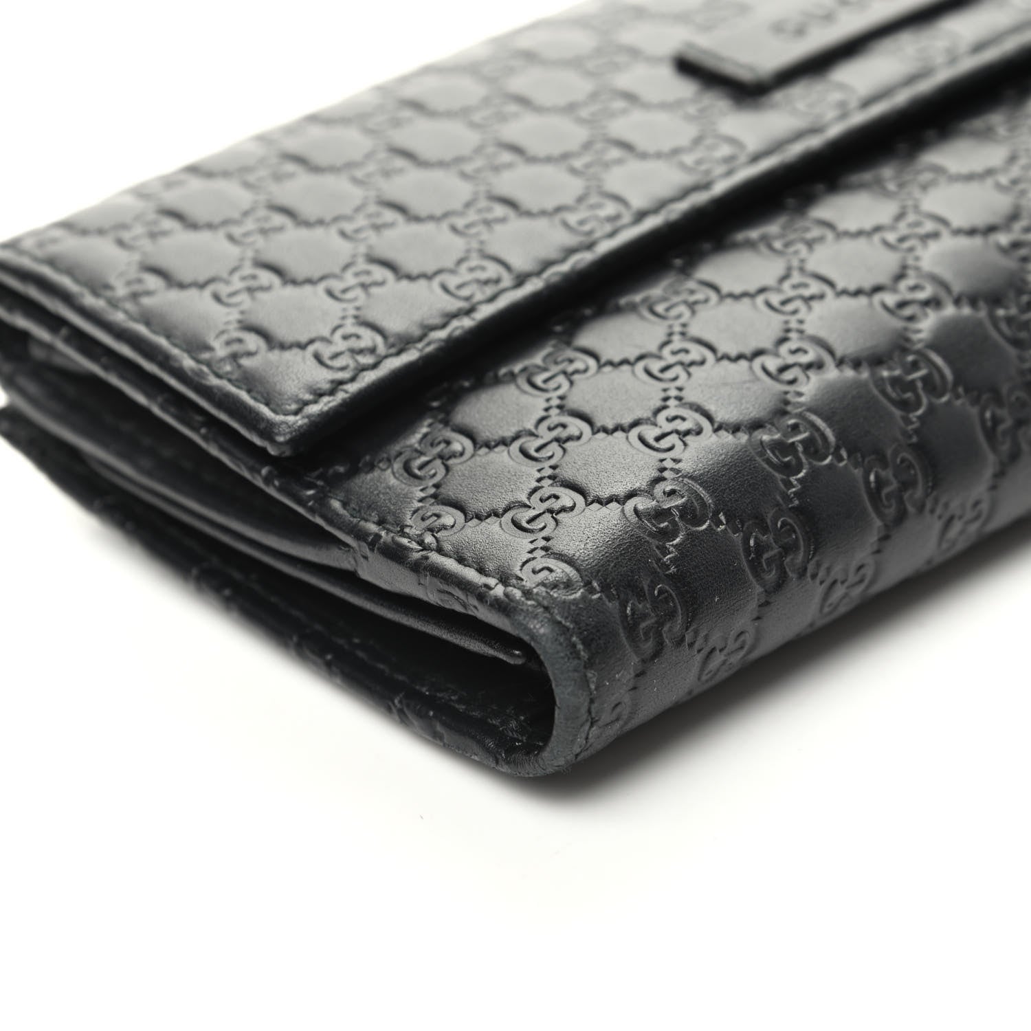 Gucci Microguccissima Continental Flap Wallet Black 9 of 10
