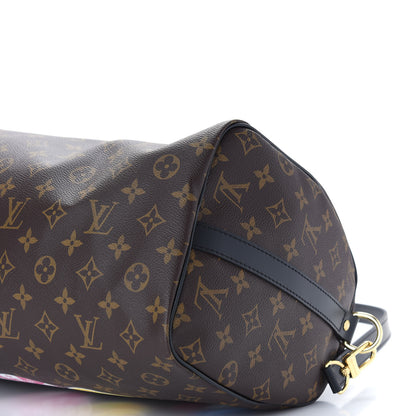 Louis Vuitton Monogram My World Tour Speedy Bandouliere 30 Black 8 of 8