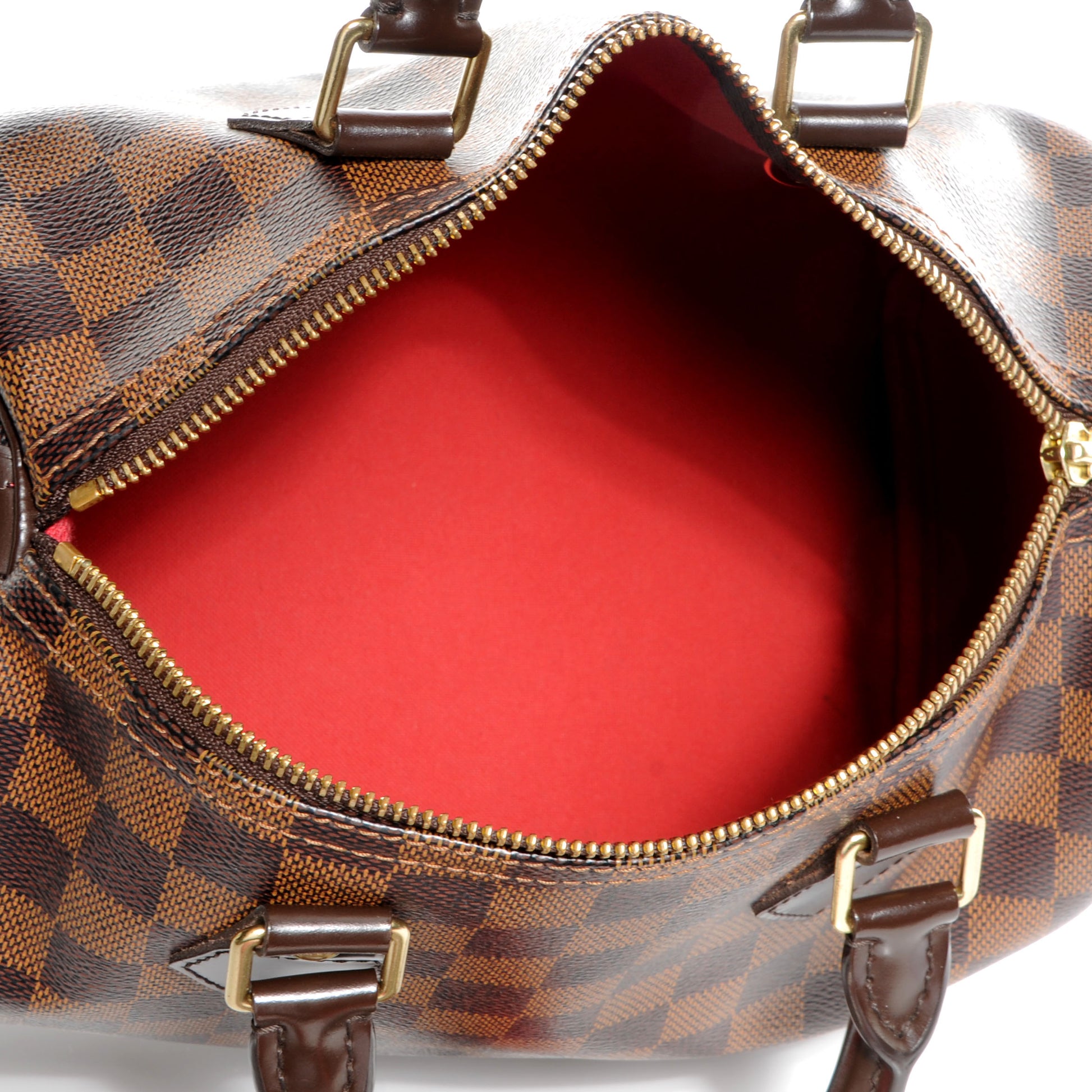Louis Vuitton Damier Ebene Speedy 25 5 of 8