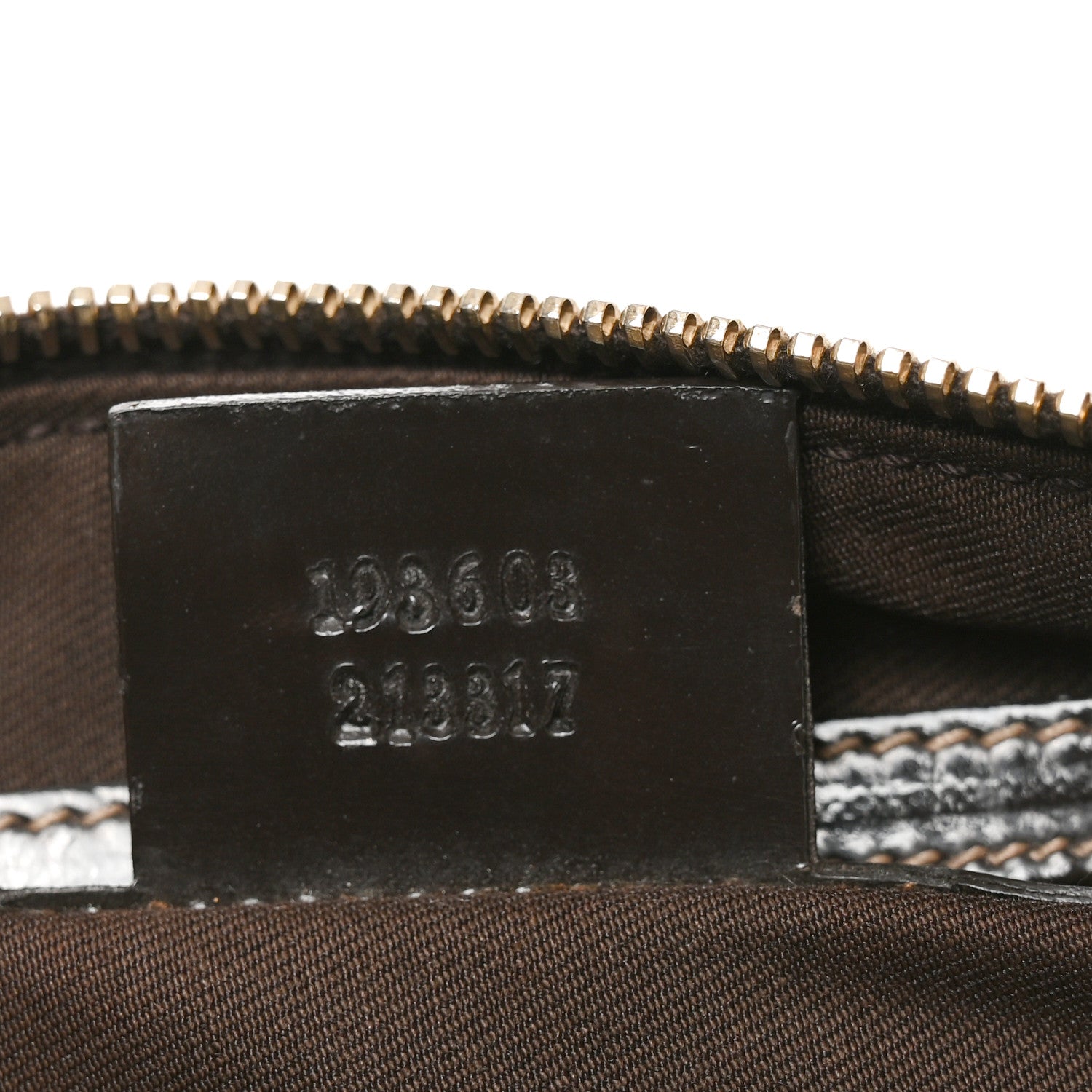 Gucci Monogram Guccissima Hearts Studded Medium Joy Boston Dark Brown 7 of 10