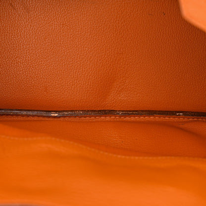 Hermes Taurillon Clemence JPG Birkin 42 Orange 11 of 30