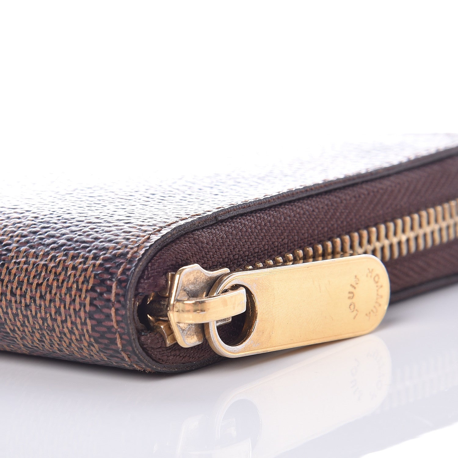 Louis Vuitton Damier Ebene Zippy Compact Wallet 9 of 11