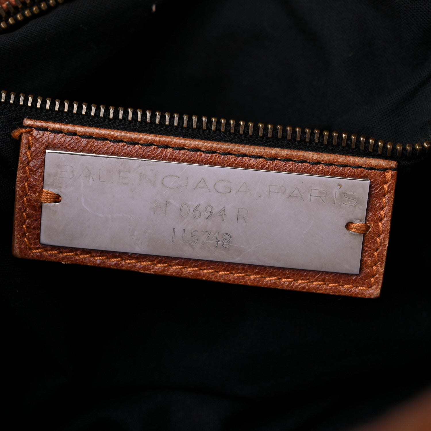Balenciaga Agneau Classic Hardware City Cognac 6 of 20