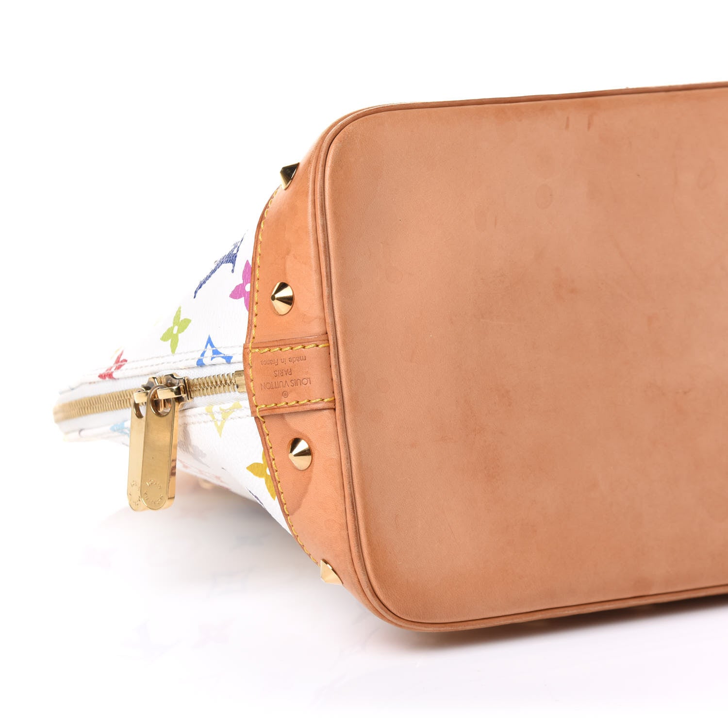 Louis Vuitton Monogram Multicolor Alma White 9 of 11