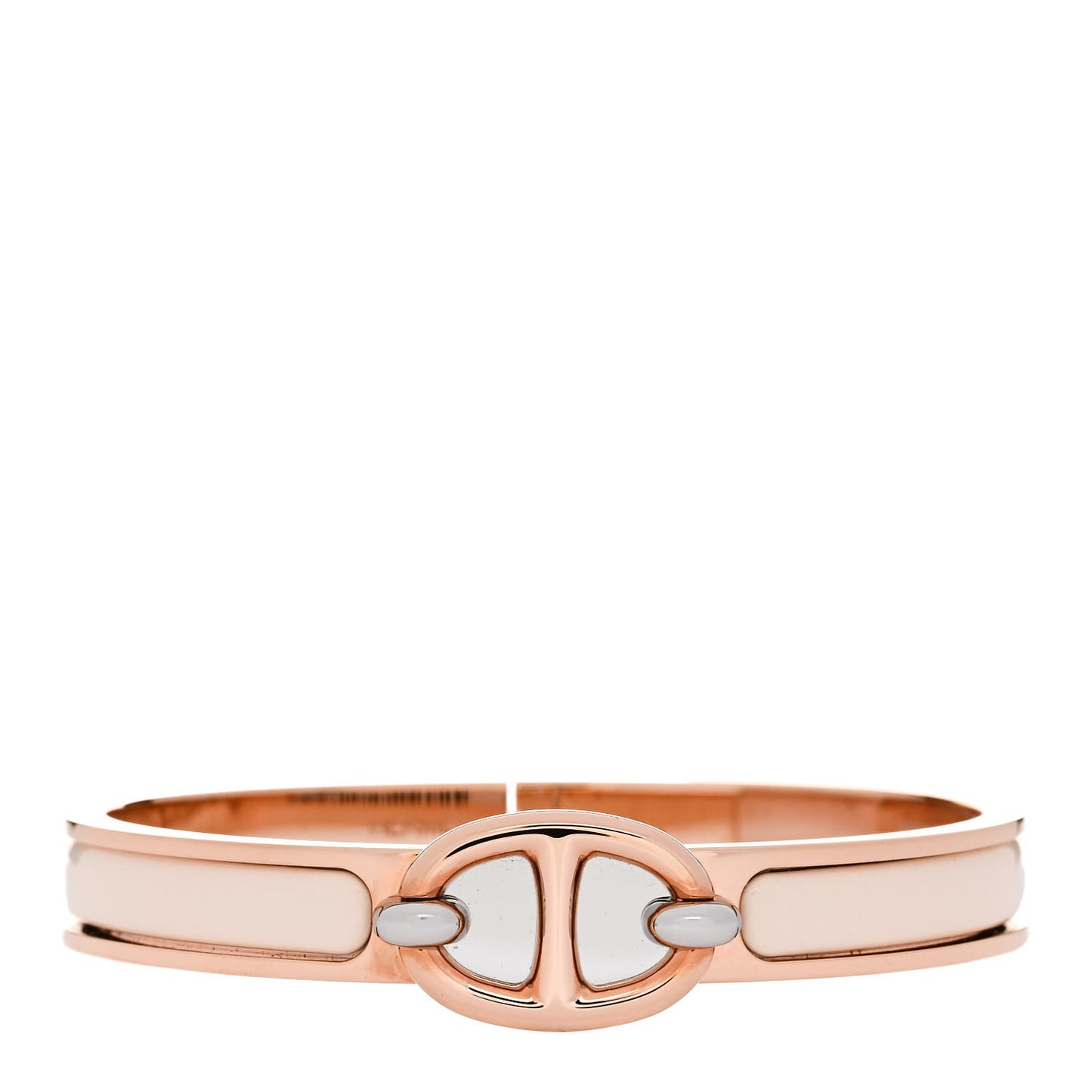 Enamel Mini Farandole Clic Chaine d'Ancre Bracelet PM Creme