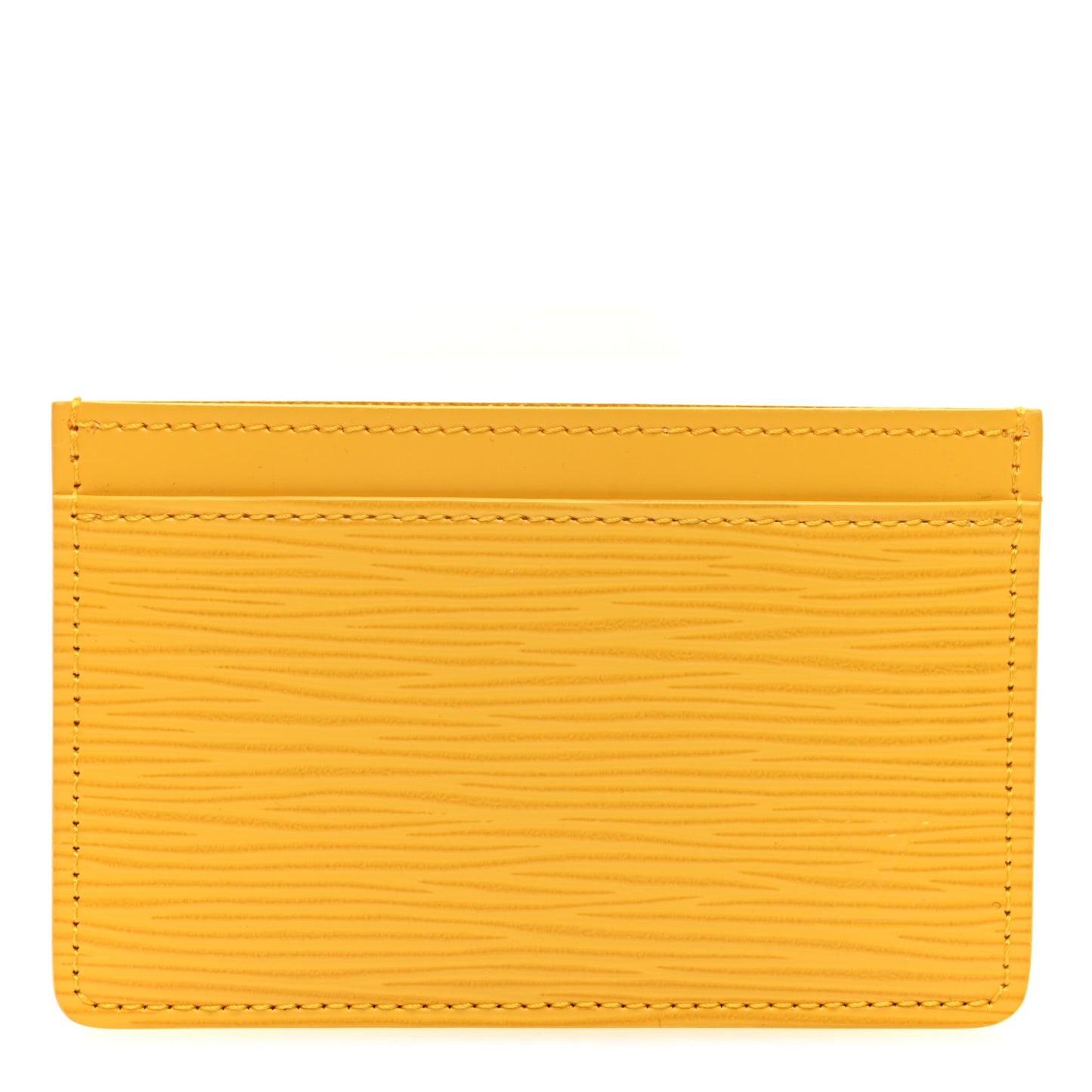Epi Card Holder Jonquille