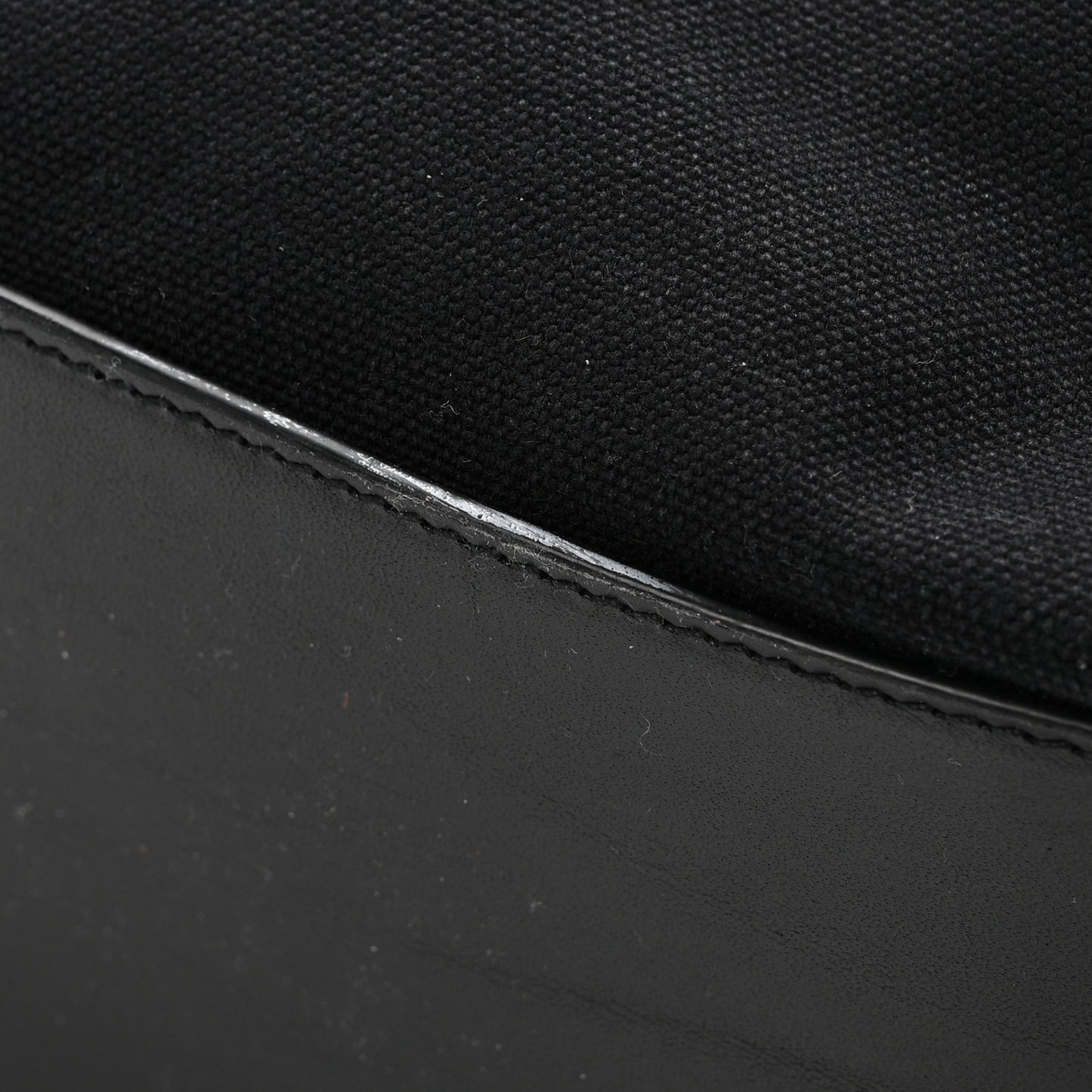 Canvas ID Shopping Bag Black