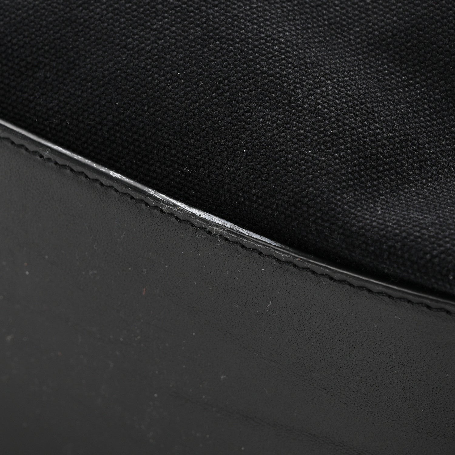 Saint Laurent Canvas ID Shopping Bag Black 11 of 11