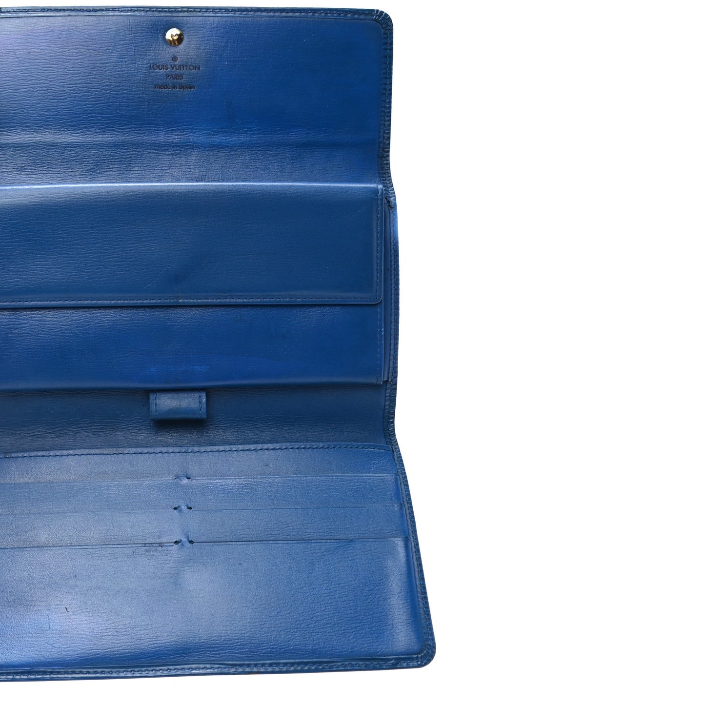 Epi Porte-Monnaie Billets Tresor Wallet Myrtille