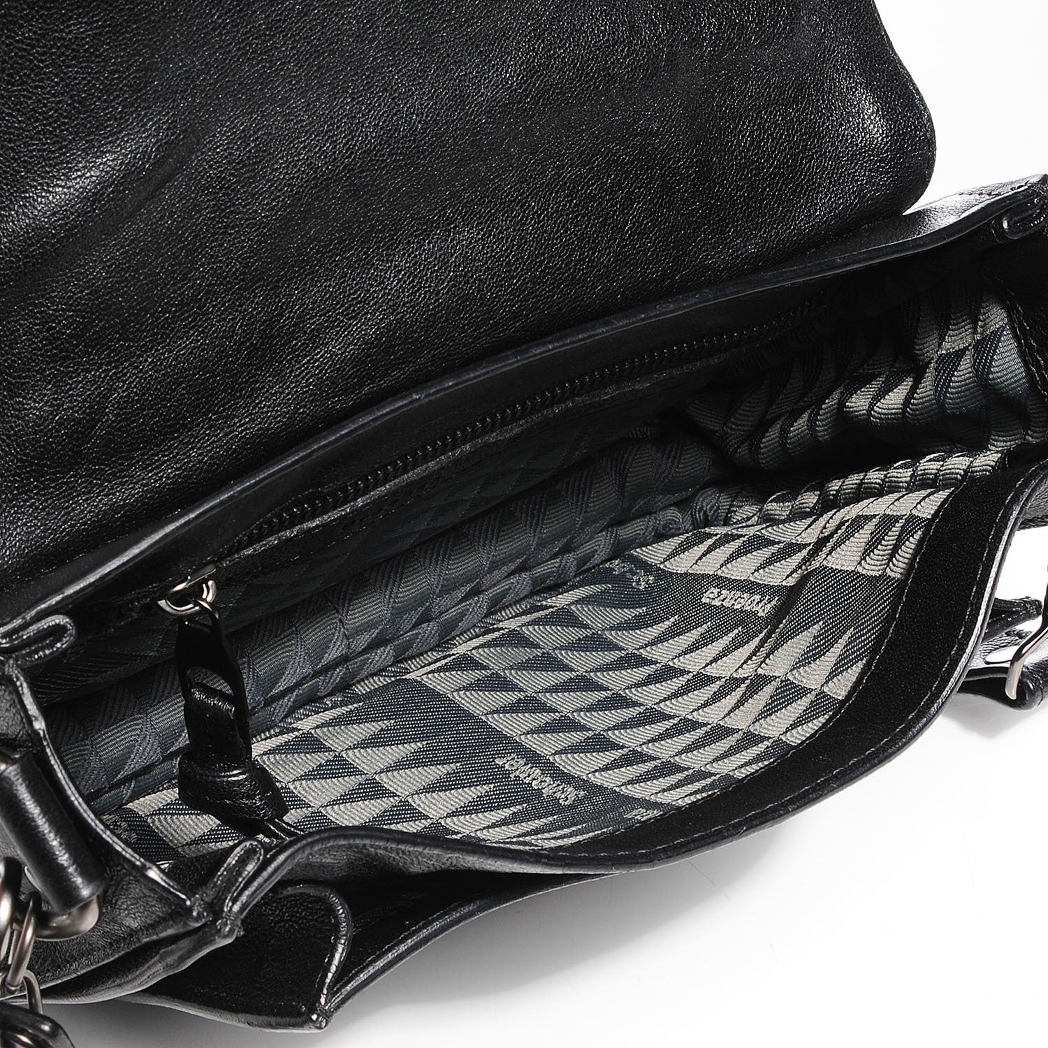 Proenza Schouler Leather PS1 Pouch Messenger Bag Black 5 of 13