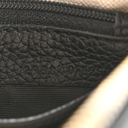 Gucci Pebbled Calfskin Soho Wristlet Black 7 of 11