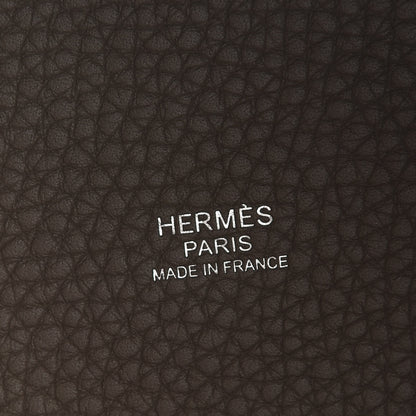 Hermes Taurillon Clemence Picotin Lock 18 PM Etoupe 6 of 10