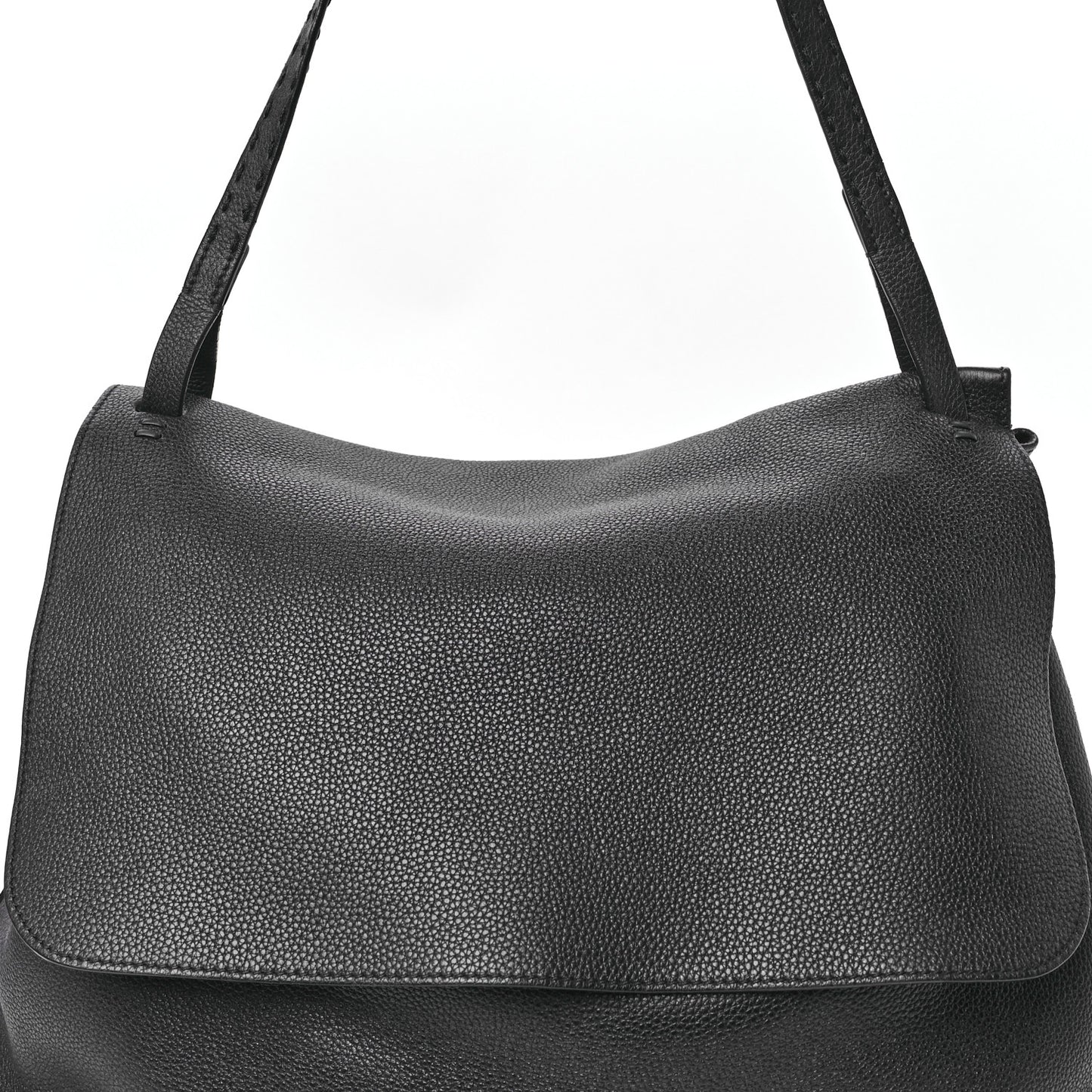 Grained Calfskin Sidekick Black