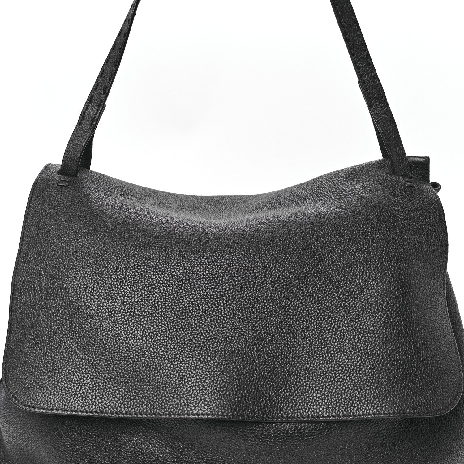 The Row Grained Calfskin Sidekick Black 8 of 12