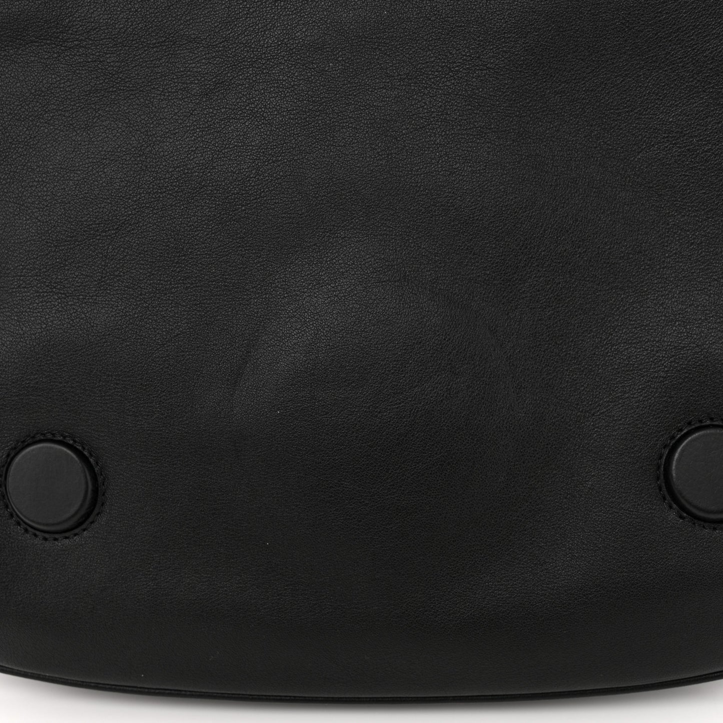 Roxy Calfskin Web Medium Blondie Shoulder Flap Bag Black