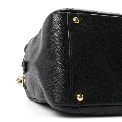 Chanel Caviar Quilted Petit Timeless Tote PTT Black 9 of 10