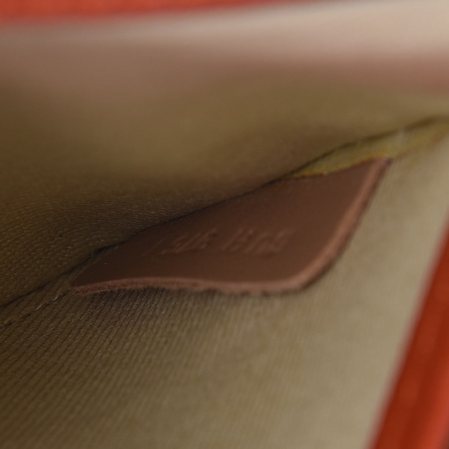 Nappa Va Va Voom Shoulder Bag Orange