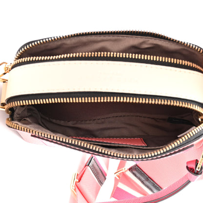 Marc Jacobs Saffiano Small Snapshot Camera Bag Coral Multi 5 of 11
