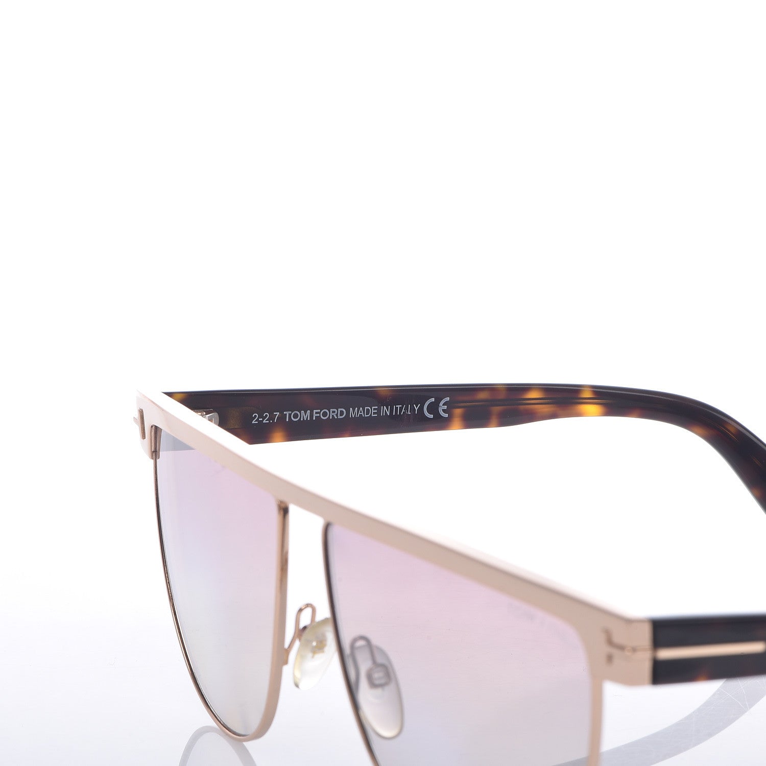 Tom Ford Stephanie Sunglasses TF570 Gold Havana 6 of 8