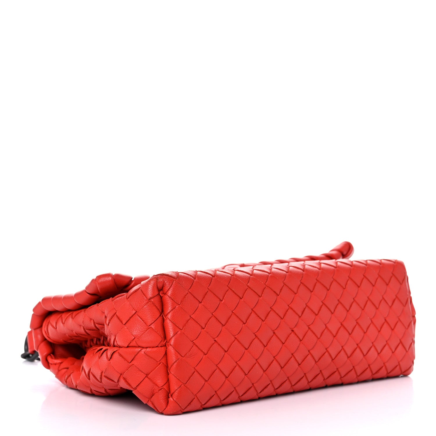 Bottega Veneta Nappa Intrecciato Baby Olimpia Shoulder Bag Vesuvio 4 of 15