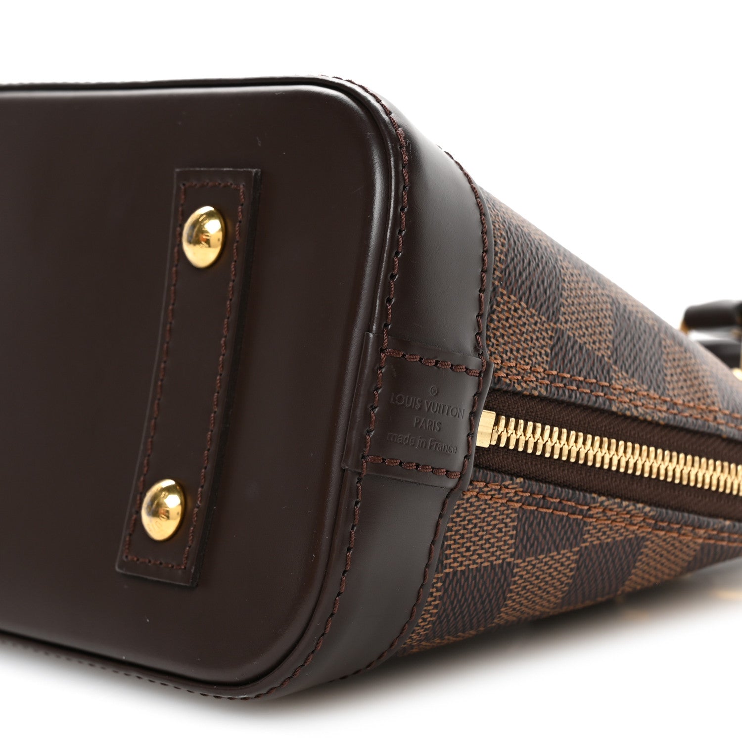 Louis Vuitton Damier Ebene Alma BB 9 of 10