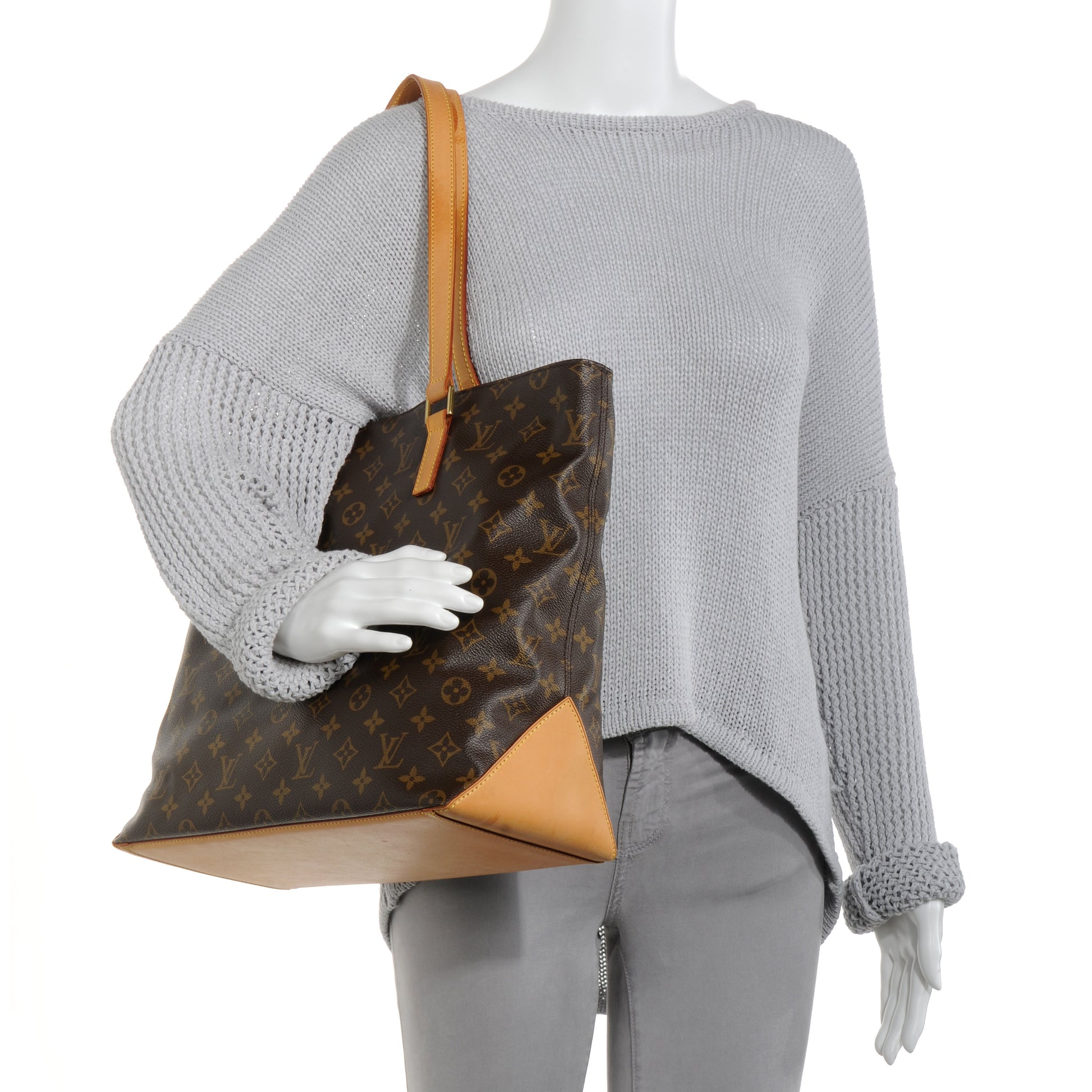 Louis Vuitton Monogram Cabas Mezzo 2 of 8