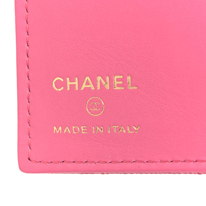 Chanel Caviar Quilted Passport Holder Pink 5 of 7