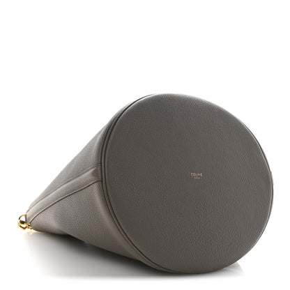 Celine Supple Grained Calfskin Bucket 16 Bag Pebble 5 of 14