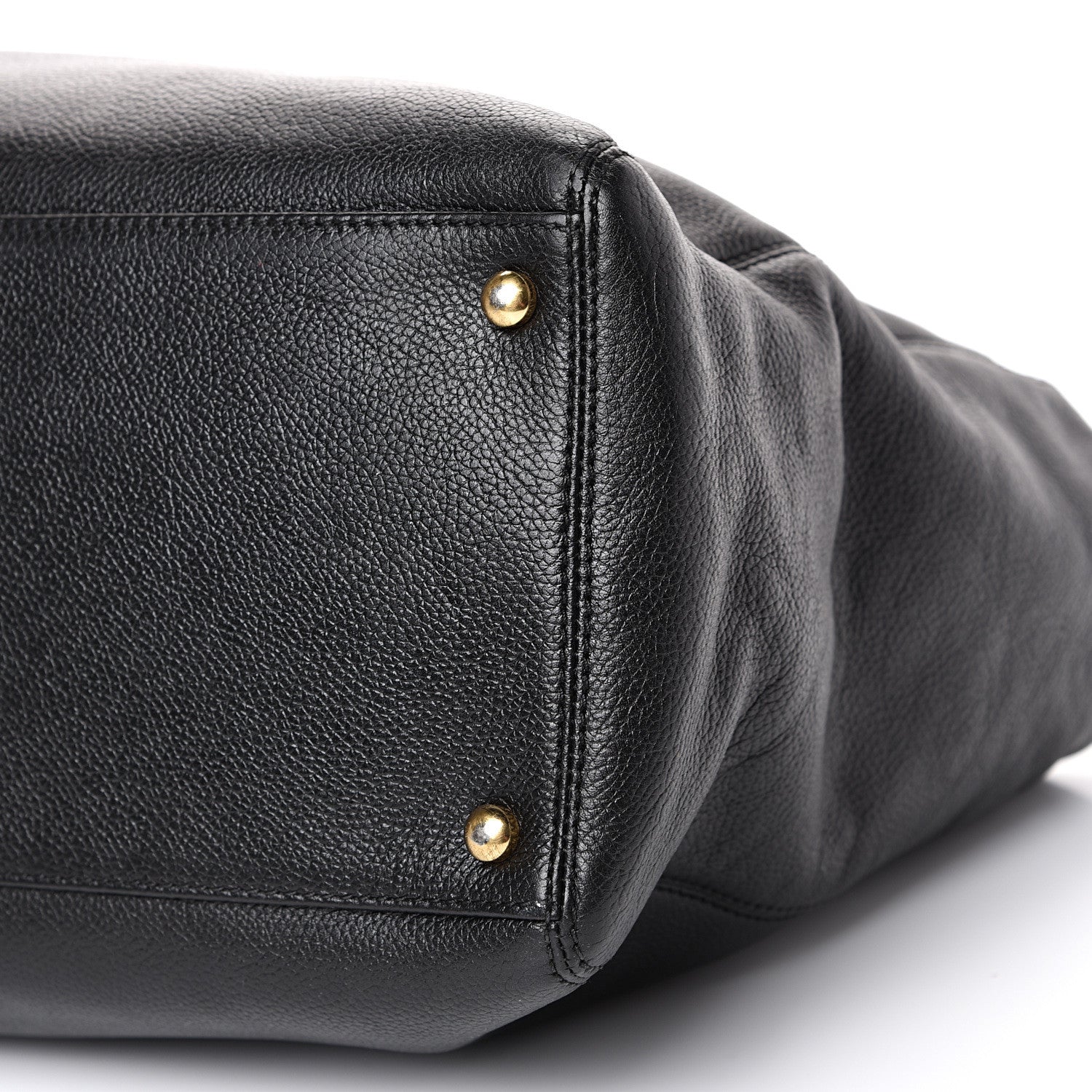 Chanel Calfskin Cerf Executive Shopper Tote Black 9 of 13