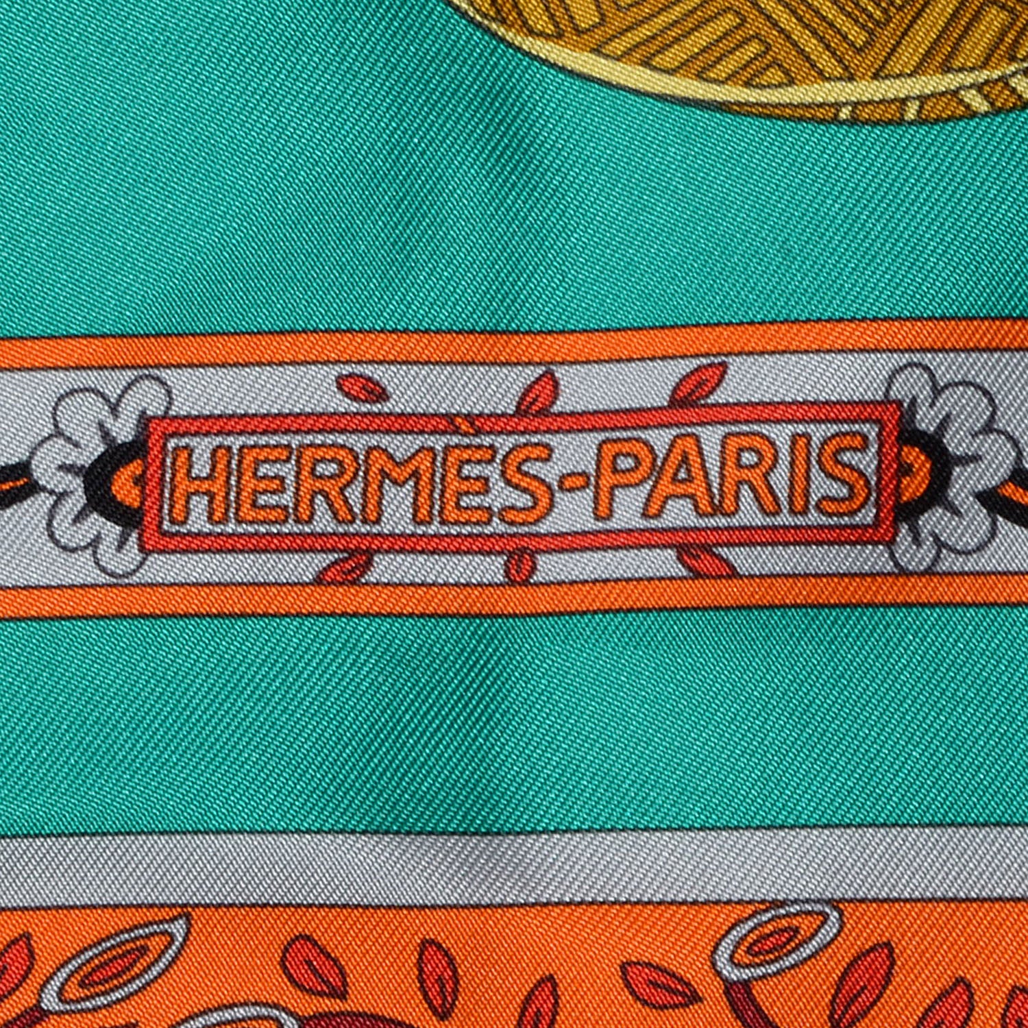 Hermes Silk Le Songe De La Licorne Scarf 90 4 of 6