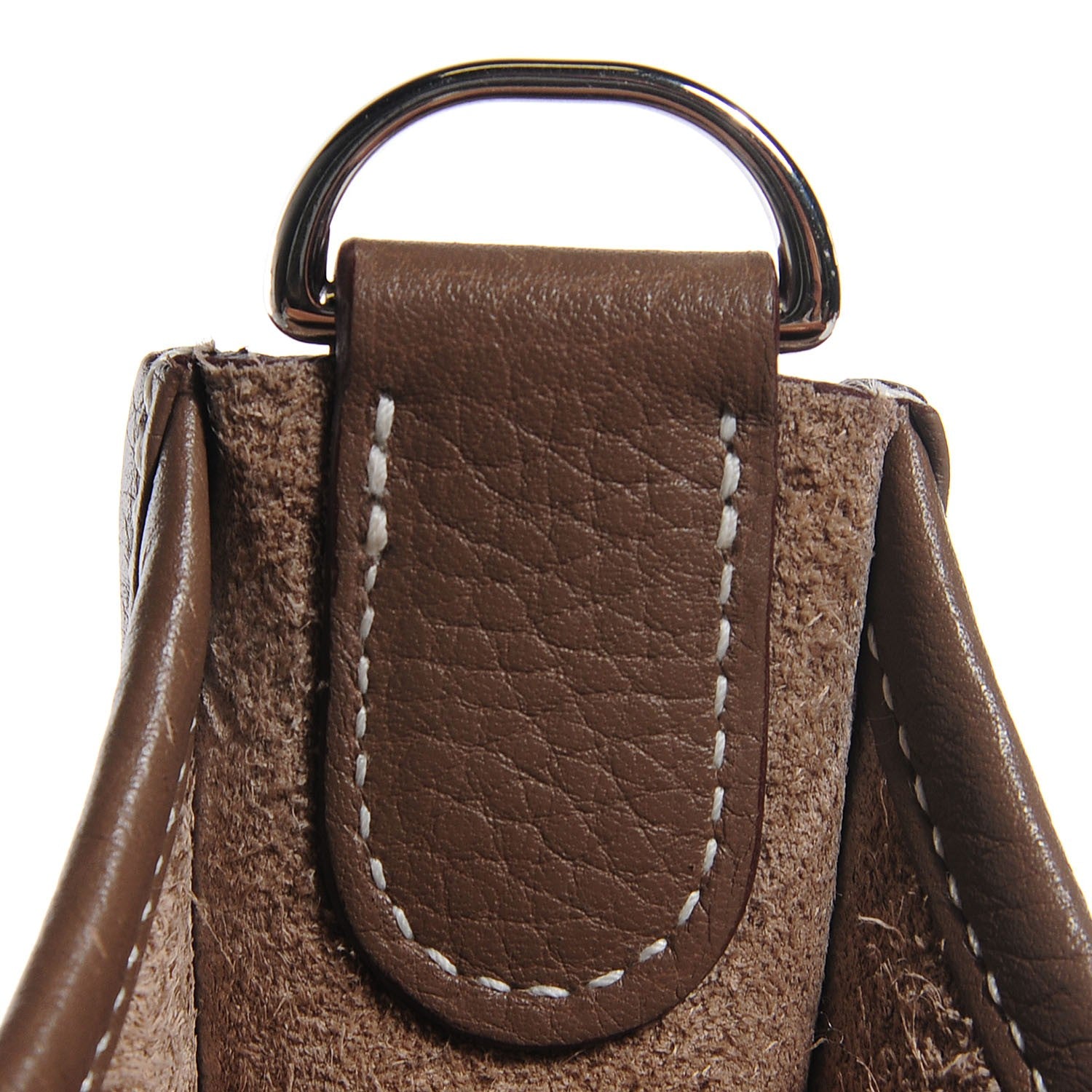 Hermes Taurillon Clemence Evelyne III PM Etoupe 10 of 14