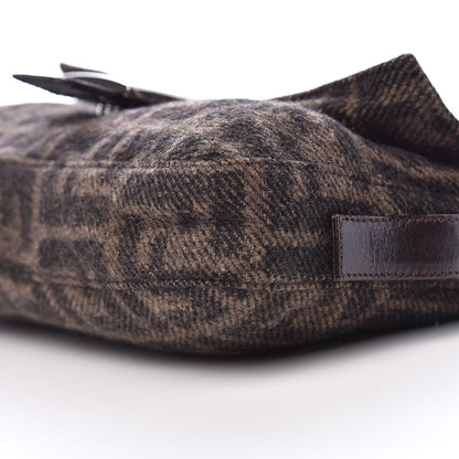 Fendi Wool Baguette Tobacco 9 of 10
