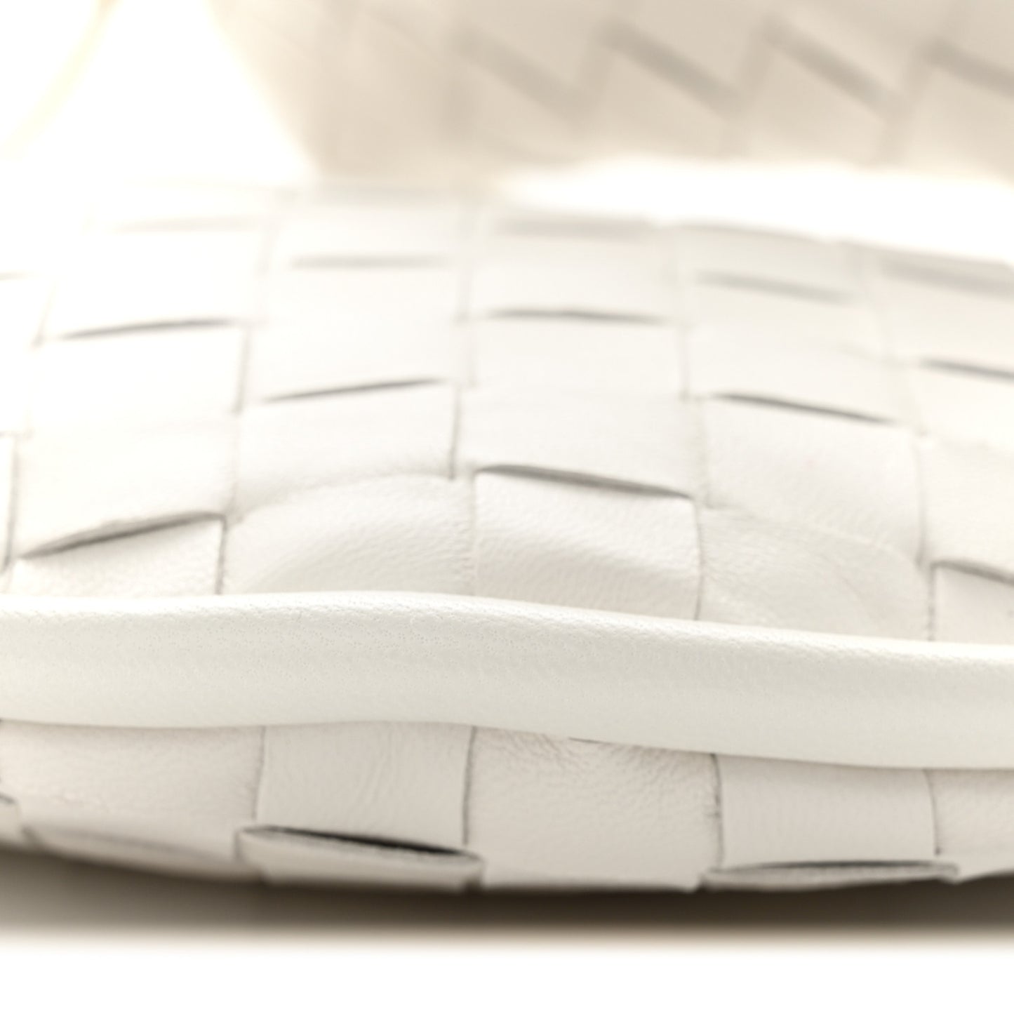 Nappa Intrecciato Small Gemelli White