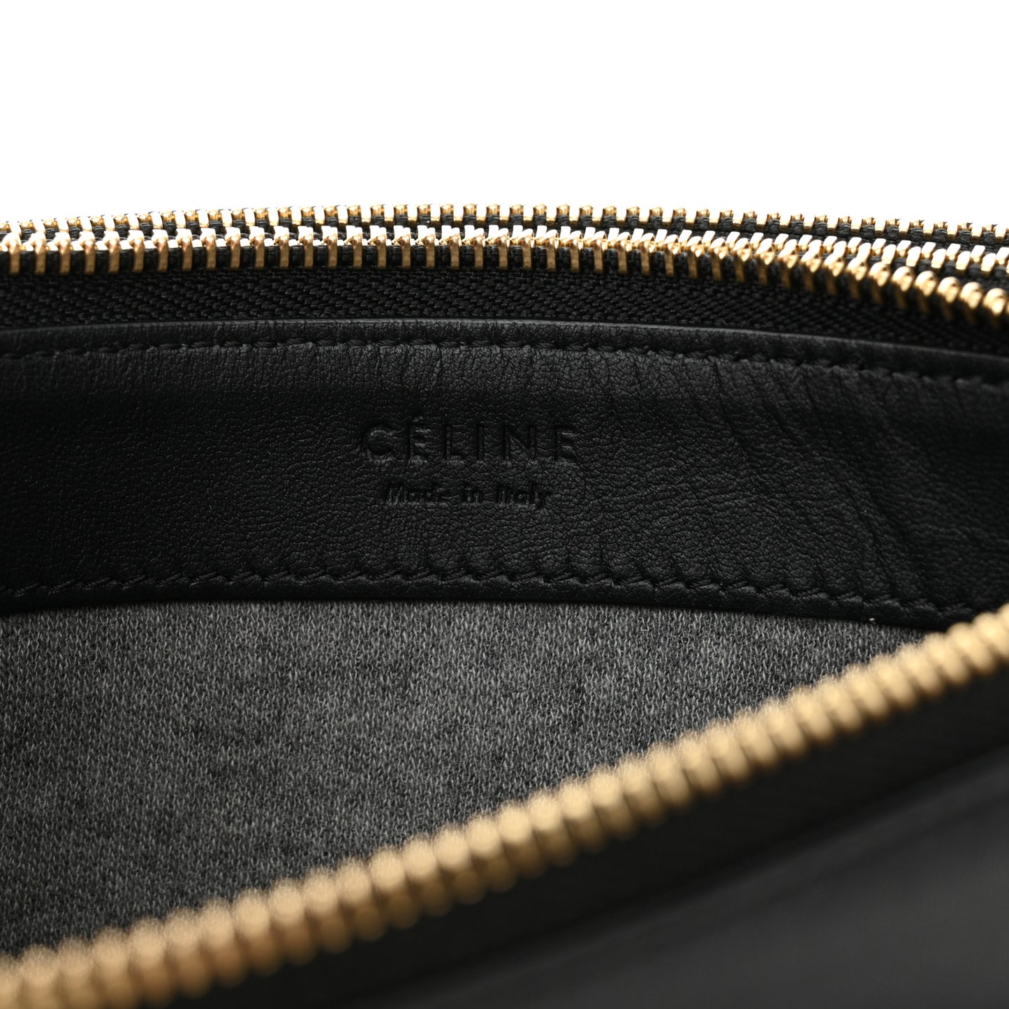 Lambskin Small Trio Crossbody Bag Black