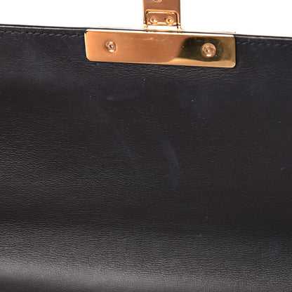 Gucci GG Supreme Monogram Calfskin Medium Padlock Shoulder Bag Beige Black Cuir 11 of 22