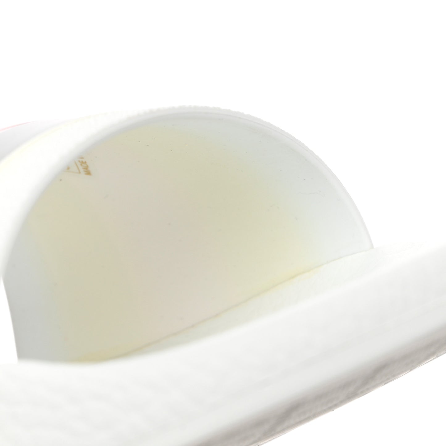 Rubber Web Mens Pool Slide Sandals 12 Great White