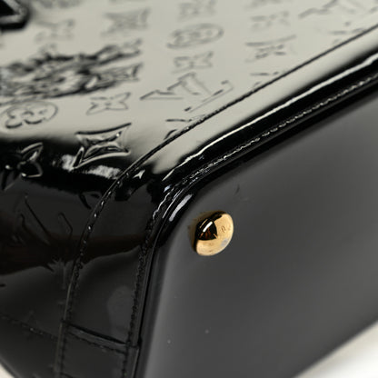 Louis Vuitton Vernis Lockit PM Black 16 of 17