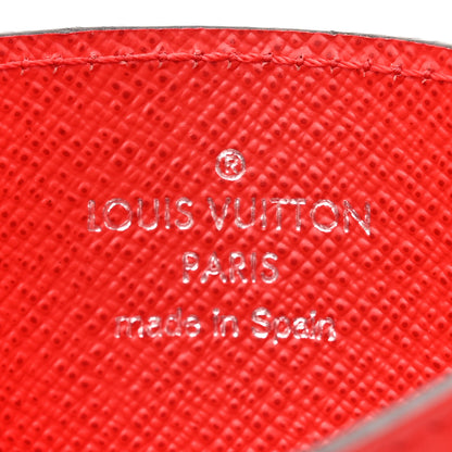 Louis Vuitton X SUPREME Epi Card Holder Red 6 of 10
