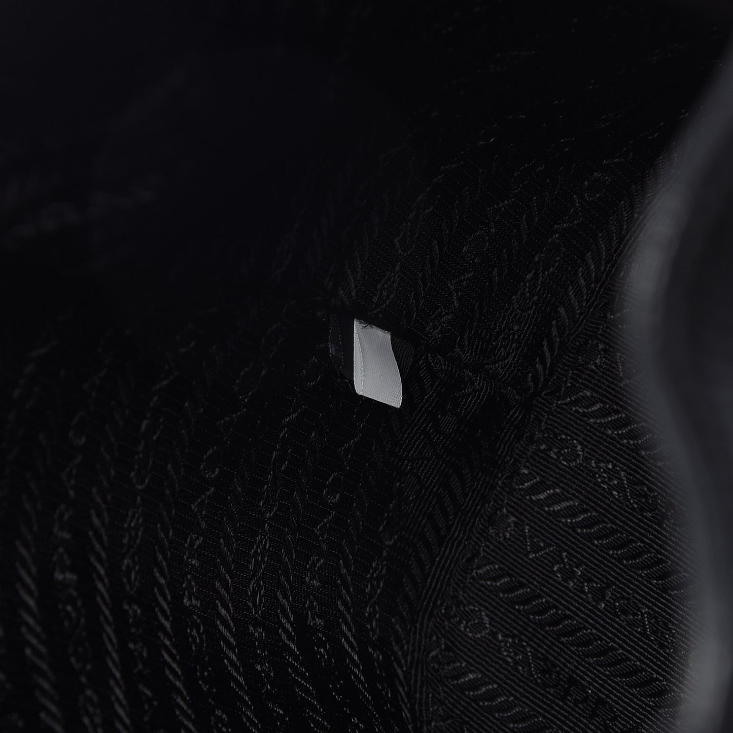 Vitello Daino Drawstring Bucket Black
