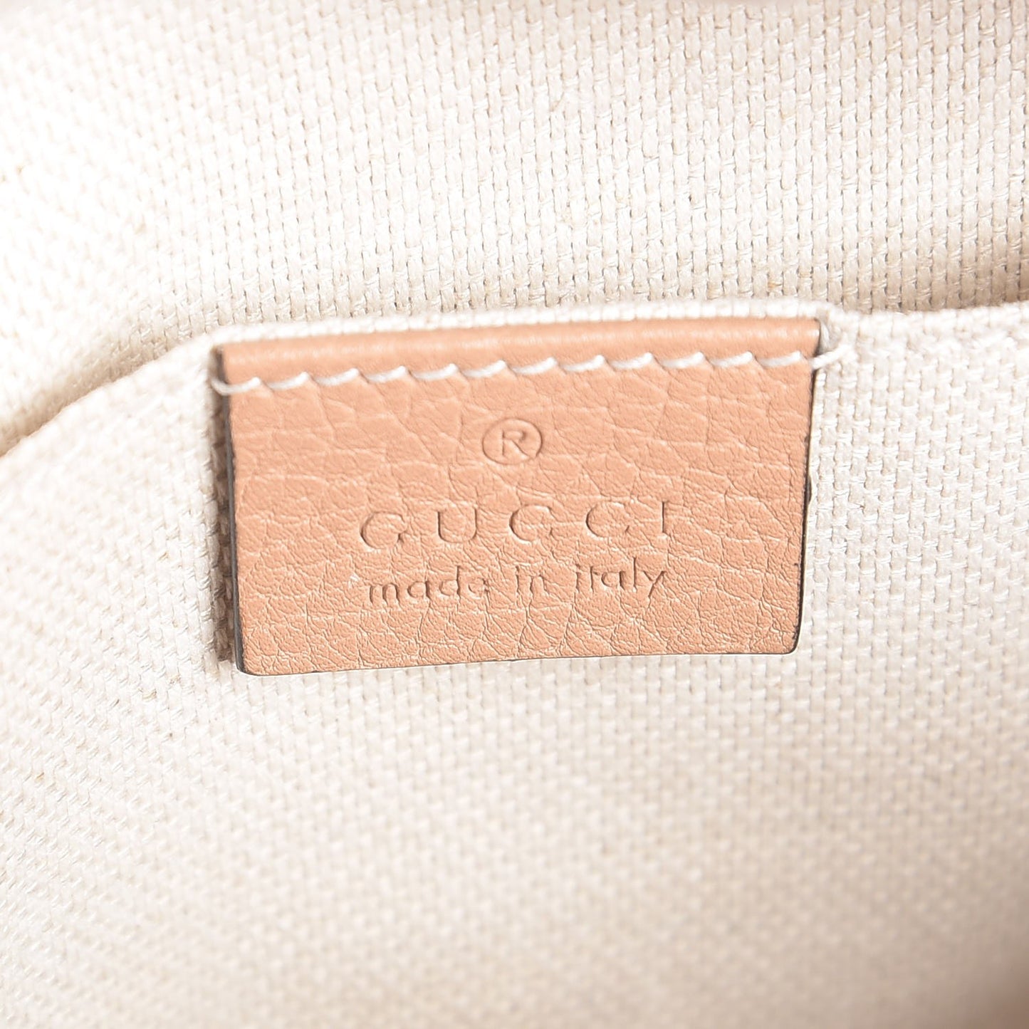 Pebbled Calfskin Small Soho Disco Bag Rose Beige