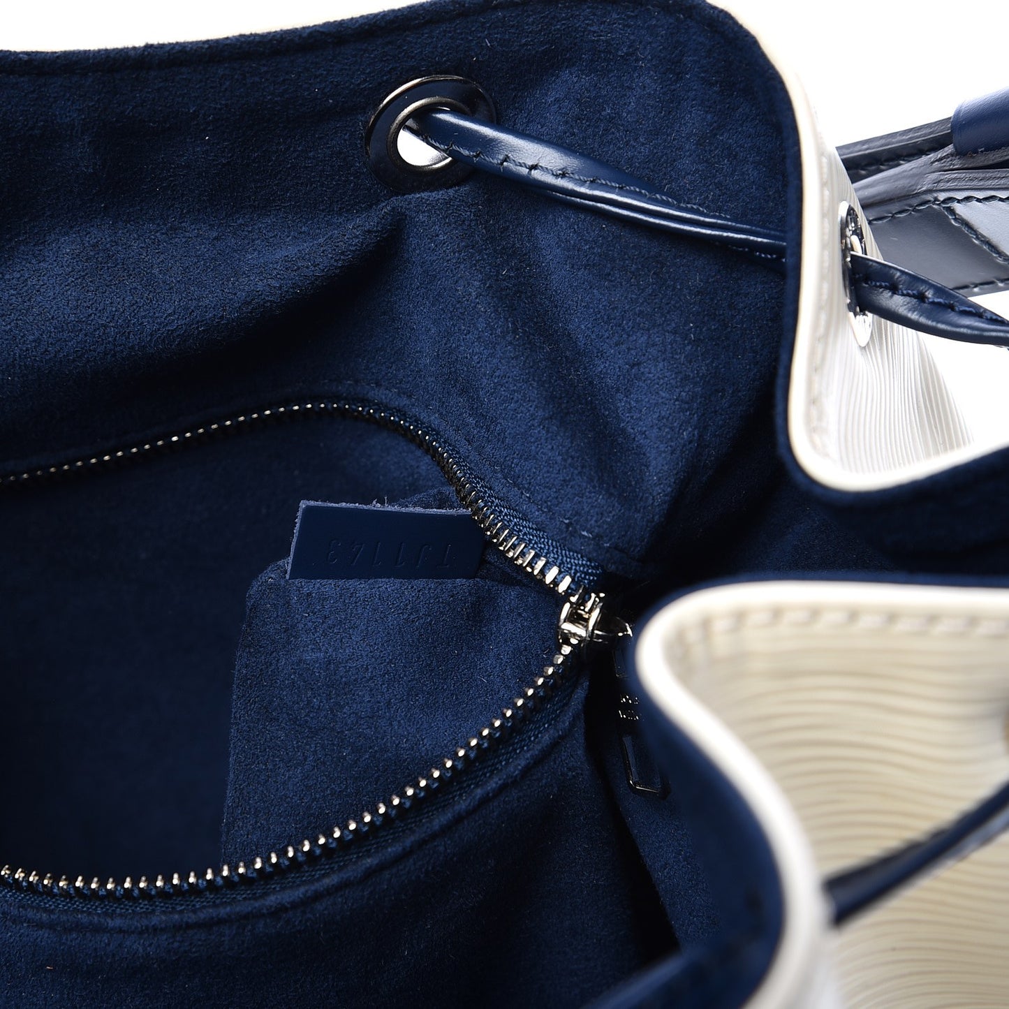 Epi Petit Bi-Color Noe Ivory Indigo