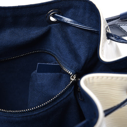 Louis Vuitton Epi Petit Bi-Color Noe Ivory Indigo 7 of 7