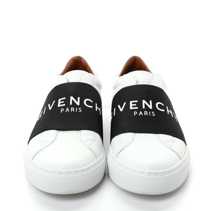 Givenchy Calfskin Band Logo Womens Urban Street Sneakers 36 White Black 2 of 12