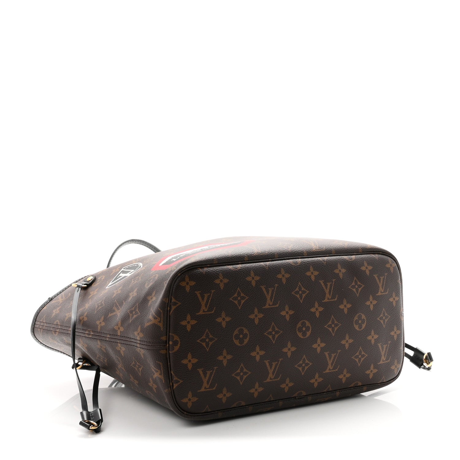Louis Vuitton Monogram World Tour Neverfull MM 4 of 10