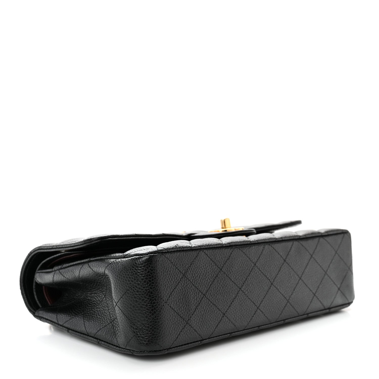 Chanel Caviar Quilted Medium Double Flap Black 4 of 10