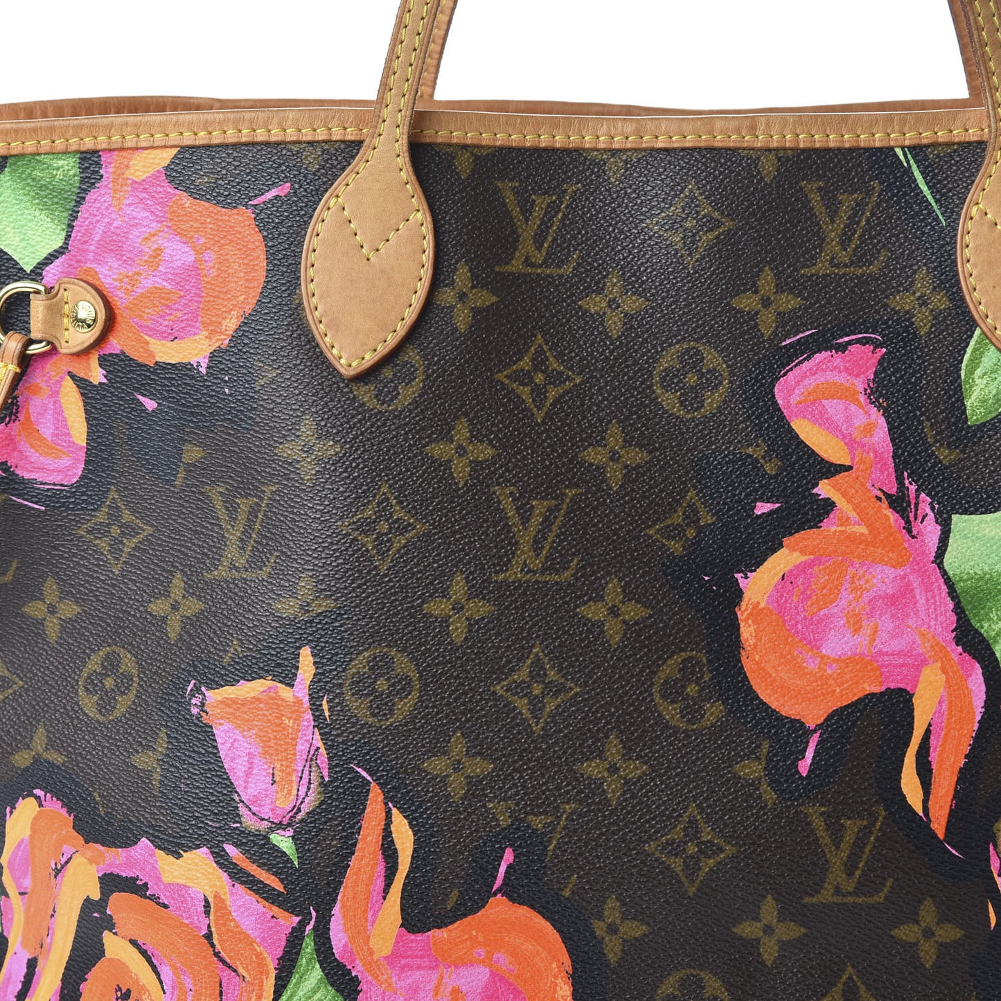 Monogram Roses Neverfull MM
