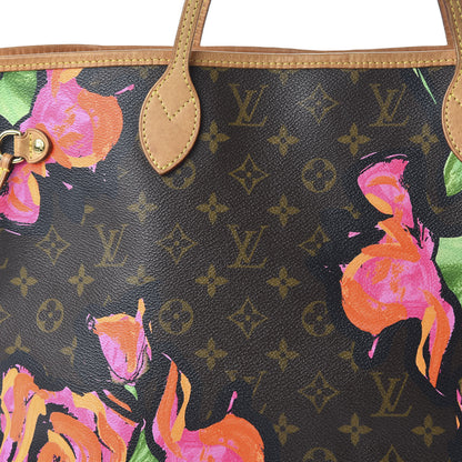 Louis Vuitton Monogram Roses Neverfull MM 11 of 11