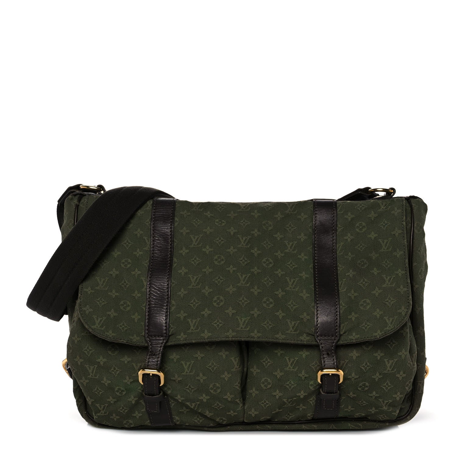 Louis Vuitton Mini Lin Sac a Langer Diaper Bag Kaki 1 of 11