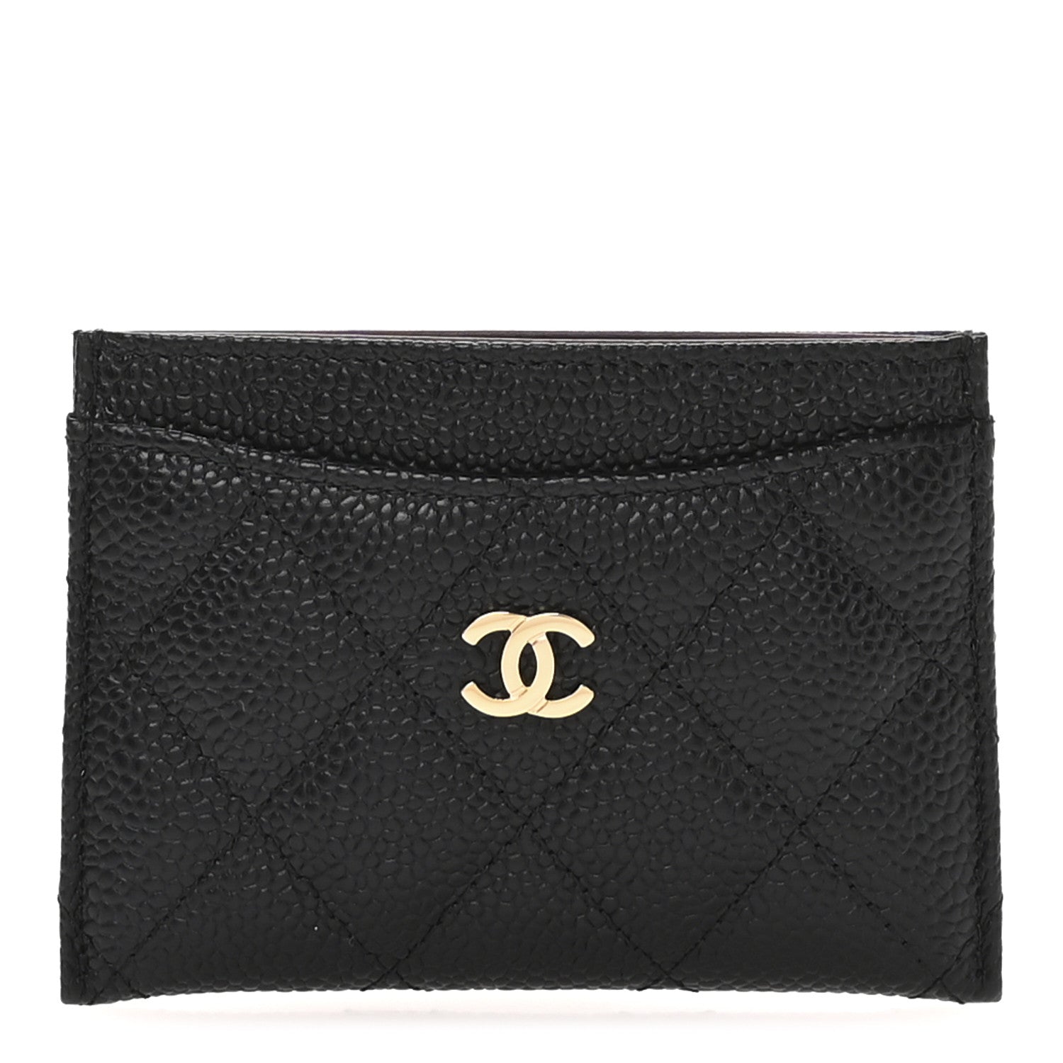 Chanel Caviar Quilted Card Holder Black 1 of 9