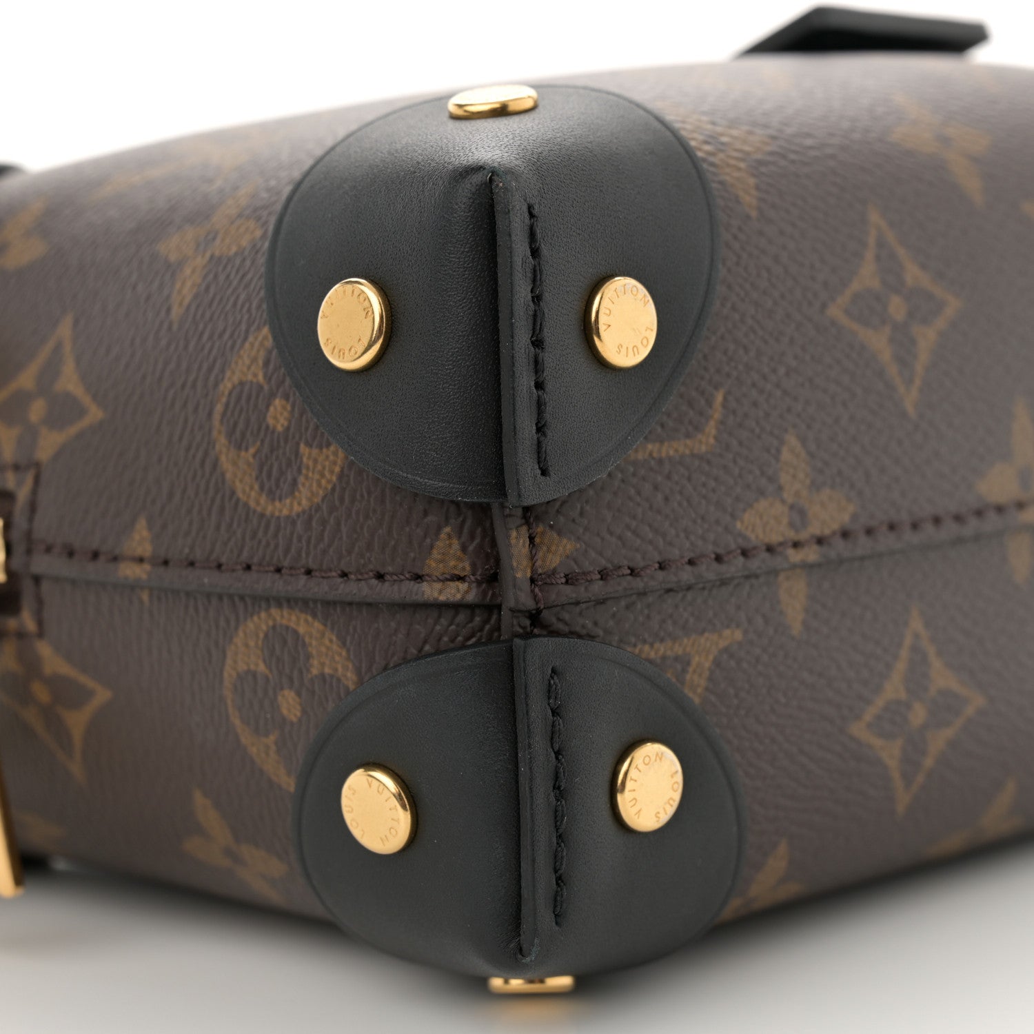 Louis Vuitton Monogram Petite Malle Souple Black 8 of 9